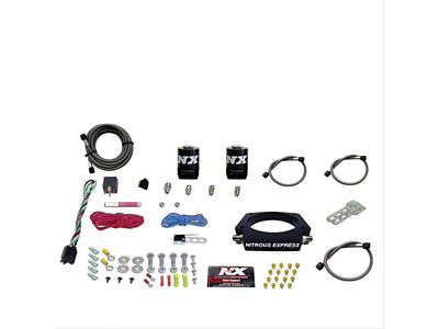 Nitrous Express LS 90mm Nitrous Plate System; No Bottle (07-13 V8 Sierra 1500)