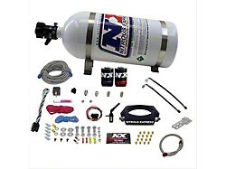 Nitrous Express Truck Nitrous Plate System; 10 lb. Bottle (14-25 6.2L Sierra 1500)