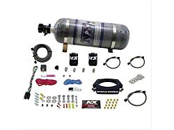 Nitrous Express LS 102mm Nitrous Plate System; 12 lb. Carbon Bottle (07-14 Yukon)