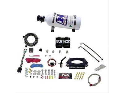 Nitrous Express Truck Nitrous Plate System; 5 lb. Bottle (15-25 6.2L Yukon)