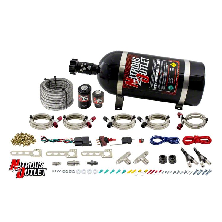 Nitrous Outlet F150 EFI Dual Nozzle System; No Bottle 001001200