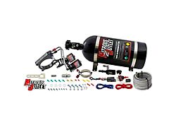 Nitrous Outlet Hardline Plate System; 15 lb. Bottle (11-17 5.0L F-150)