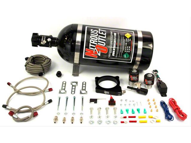 Nitrous Outlet Plate System; No Bottle (11-17 5.0L F-150)