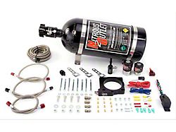 Nitrous Outlet 80mm Hemi Plate System; 10 lb. Bottle (03-24 5.7L RAM 1500)
