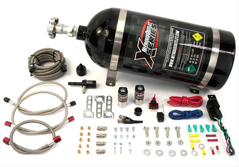 Nitrous Outlet RAM 1500 XSeries Single Nozzle System; 10 lb. Bottle 22