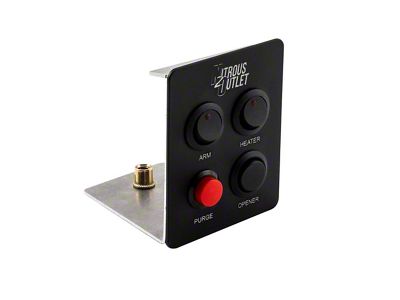 Nitrous Outlet Dash Cubby Switch Panel (07-14 Sierra 3500 HD)