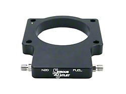 Nitrous Outlet 90mm LSX Truck Plate System; 15 lb. Bottle (99-13 V8 Silverado 1500)