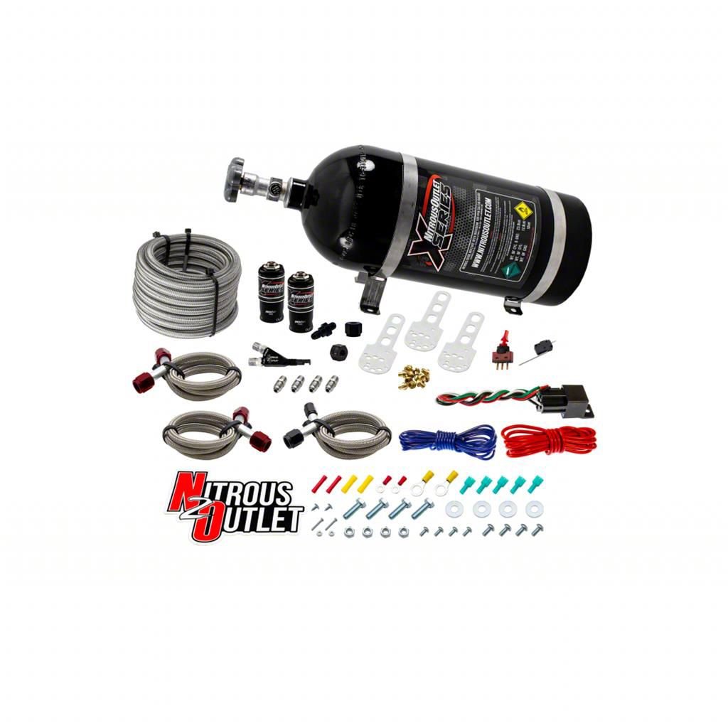 Nitrous Outlet Silverado 1500 XSeries EFI Single Nozzle System; 10 lb