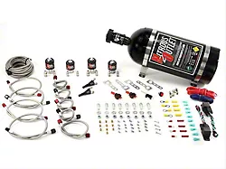 Nitrous Outlet EFI Dual Stage Single Nozzle System; 10 lb. Bottle (07-25 Silverado 2500 HD)