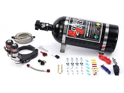 Nitrous Outlet 102mm FAST Truck Plate System; No Bottle (07-14 Yukon w/ 102mm FAST LSX R/T Intake Manifold)
