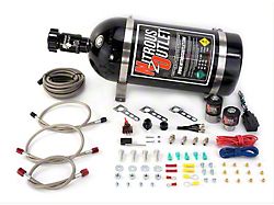 Nitrous Outlet EFI Single Nozzle System; 15 lb Bottle (07-24 Yukon)