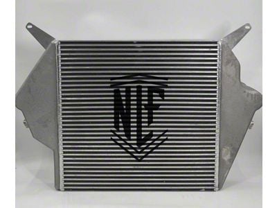 No Limit Fabrication Air to Air Intercooler; Raw (03-07 6.0L Powerstroke F-250 Super Duty)