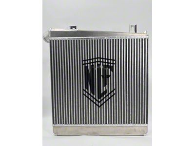 No Limit Fabrication Air to Air Intercooler; Raw (08-10 6.4L Powerstroke F-250 Super Duty)