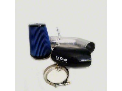 No Limit Fabrication Premium Closed Box Cold Air Intake; Polished (11-16 6.7L Powerstroke F-250 Super Duty)