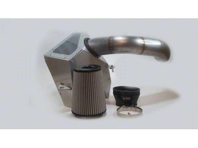 No Limit Fabrication Premium Closed Box Cold Air Intake; Polished (17-19 6.7L Powerstroke F-250 Super Duty)