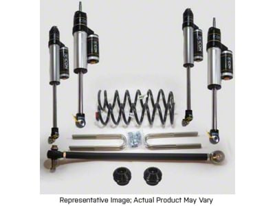 No Limit Fabrication Reverse Level Kit with ICON Vehicle Dynamics 2.0 Shocks (17-24 F-250 Super Duty w/ 3.50-Inch Axle)