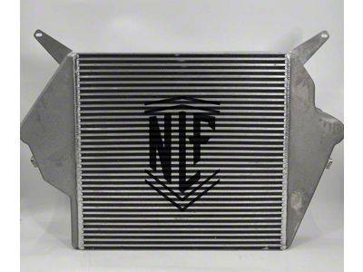 No Limit Fabrication Air to Air Intercooler; Raw (03-07 6.0L Powerstroke F-350 Super Duty)