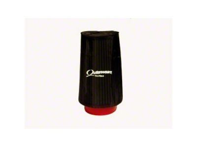 No Limit Fabrication Cold Air Intake Pre-Filter Wrap; Red (11-24 6.7L Powerstroke F-350 Super Duty)