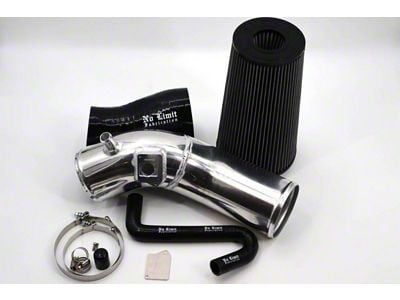 Cold Air Intake with Pro-GUARD 7 Oiled Filter; Polished (03-07 6.0L Powerstroke F-350 Super Duty)