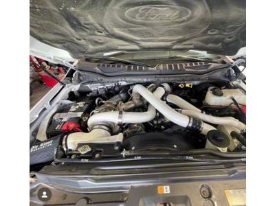 No Limit Fabrication Compound Turbo Kit with Precision Ball Bearing; 76/85mm (11-16 6.7L Powerstroke F-350 Super Duty)