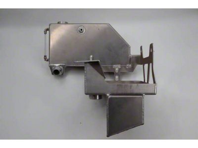 No Limit Fabrication Factory Replacement Primary Coolant Tank; Polished (20-25 6.7L Powerstroke F-350 Super Duty)