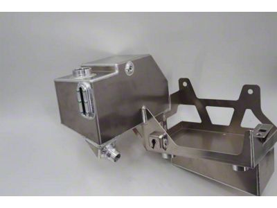 No Limit Fabrication Factory Replacement Primary Coolant Tank; Raw (20-25 6.7L Powerstroke F-350 Super Duty)