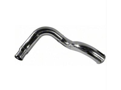Intercooler Piping Kit; Hot Side; Polished (03-07 6.0L Powerstroke F-350 Super Duty)