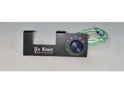 No Limit Fabrication Rotarty Switch Bracket (17-25 6.7L PowerStroke F-350 Super Duty)