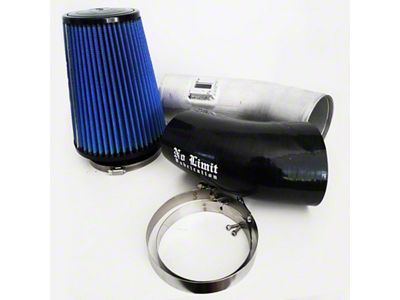 No Limit Fabrication Stage 1 Cold Air Intake with Pro 5R Oiled Filter; Raw (11-16 6.7L Powerstroke F-350 Super Duty)