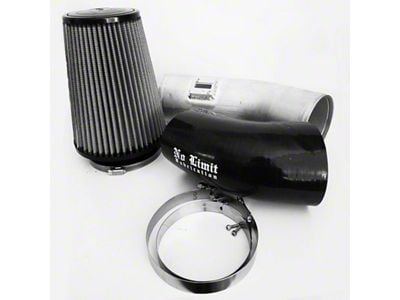 No Limit Fabrication Stage 1 Cold Air Intake with Pro DRY S Filter; Black (11-16 6.7L Powerstroke F-350 Super Duty)