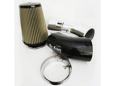 No Limit Fabrication Stage 1 Cold Air Intake with Pro-GUARD 7 Oiled Filter; Polished (11-16 6.7L Powerstroke F-350 Super Duty)