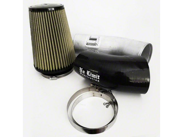 No Limit Fabrication Stage 1 Cold Air Intake with Pro-GUARD 7 Oiled Filter; Raw (11-16 6.7L Powerstroke F-350 Super Duty)