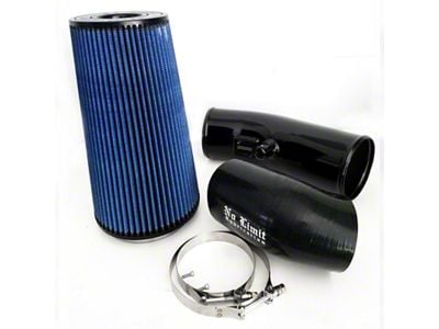 No Limit Fabrication Stage 2 Cold Air Intake with Pro 5R Oiled Filter; Black (11-16 6.7L Powerstroke F-350 Super Duty)