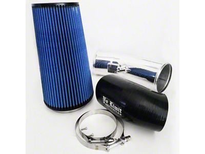 No Limit Fabrication Stage 2 Cold Air Intake with Pro 5R Oiled Filter; Polished (11-16 6.7L Powerstroke F-350 Super Duty)