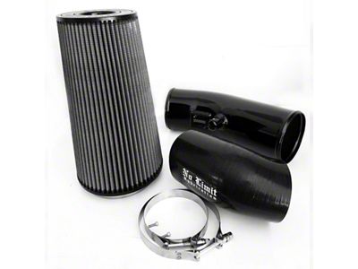 No Limit Fabrication Stage 2 Cold Air Intake with Pro DRY S Filter; Black (11-16 6.7L Powerstroke F-350 Super Duty)