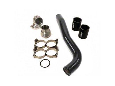 No Limit Fabrication Upper Coolant Hose Kit; Black (17-25 6.7L Powerstroke F-350 Super Duty)