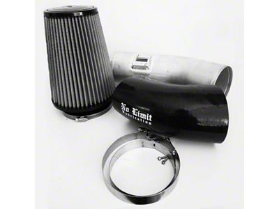 No Limit Fabrication Stage 1 Cold Air Intake with Pro DRY S Filter; Black (11-16 6.7L Powerstroke F-250 Super Duty)