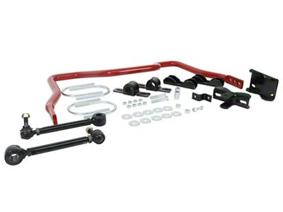 Nolathane Heavy Duty Adjustable Rear Sway Bar and Adjustable End Link Kit for 0 to 2-Inch Lift; 30mm (14-18 Silverado 1500)