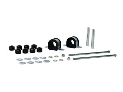 Nolathane Front Sway Bar Mount and End Link Bushing Set; 36mm (07-10 Silverado 3500 HD)