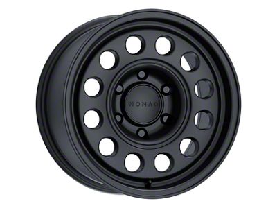 Nomad Wheels Convoy Satin Black 6-Lug Wheel; 17x8.5; -10mm Offset (04-08 F-150)