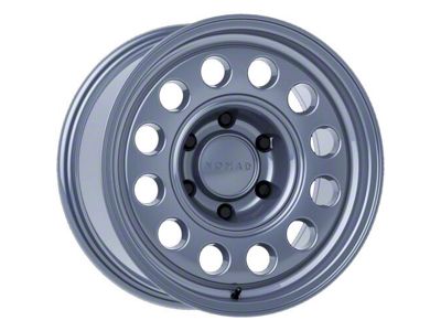 Nomad Wheels Convoy Utility Gray 6-Lug Wheel; 17x8.5; 0mm Offset (07-13 Sierra 1500)