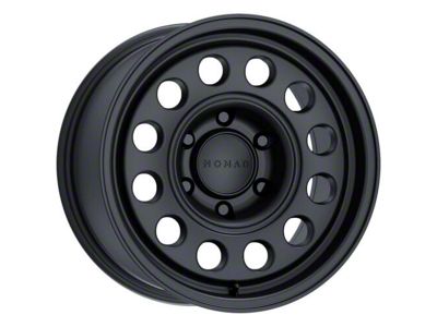 Nomad Wheels Convoy Satin Black 6-Lug Wheel; 16x8; -10mm Offset (19-23 Ranger)