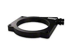 NOS Plate Wet Nitrous System for 90mm or 92mm 4-Bolt Drive-By-Wire Throttle Bodies; Black Bottle (01-12 6.0L, 6.2L Sierra 1500)