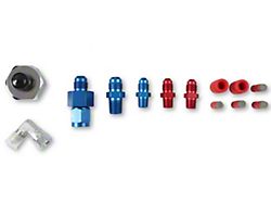 NOS Plate Wet Nitrous System for 90mm or 92mm 4-Bolt Drive-By-Wire Throttle Bodies; Blue Bottle (01-12 6.0L, 6.2L Sierra 1500)