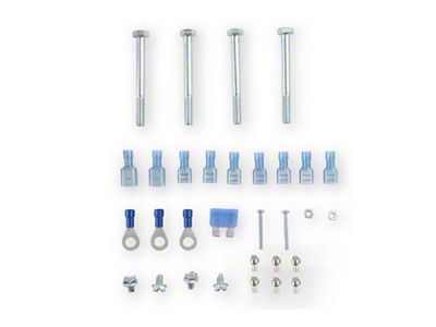 NOS Plate Wet Nitrous System; Blue Bottle (01-12 6.0L Sierra 1500)