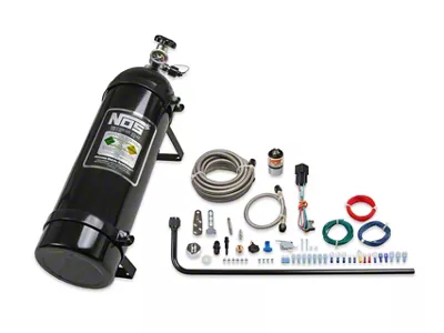 NOS Diesel Nitrous System; 15 lb. Black Bottle (07-24 6.6L Duramax Silverado 2500 HD)