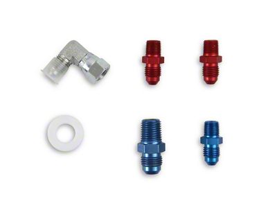 NOS Plate Wet Nitrous System; Blue Bottle (01-12 6.0L Silverado 3500 HD)
