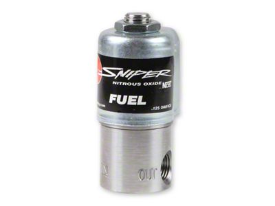 NOS Sniper Wet Nitrous System for 80mm 3-Bolt Throttle Body; Orange Bottle (08-12 6.0L, 6.2L Tahoe)