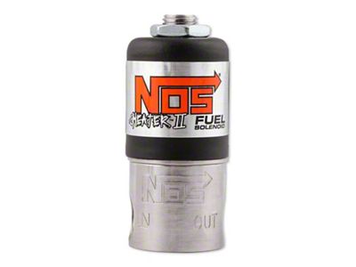 NOS Plate Wet Nitrous System for 102mm or 105mm 4-Bolt Drive-By-Wire Throttle Bodies; Black Bottle (07-12 6.0L, 6.2L Yukon)