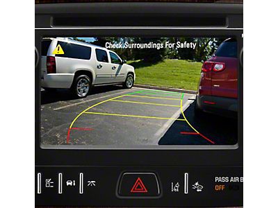 OXILAM Backup Camera – Rear View For Chevy Silverado & GMC Sierra 1500/2500HD (2014-2015)
